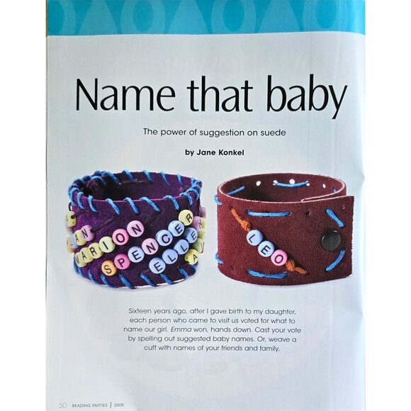 Bead Style Magazine Special Issue November 2008 Beading Parties - Picture 14 of 15